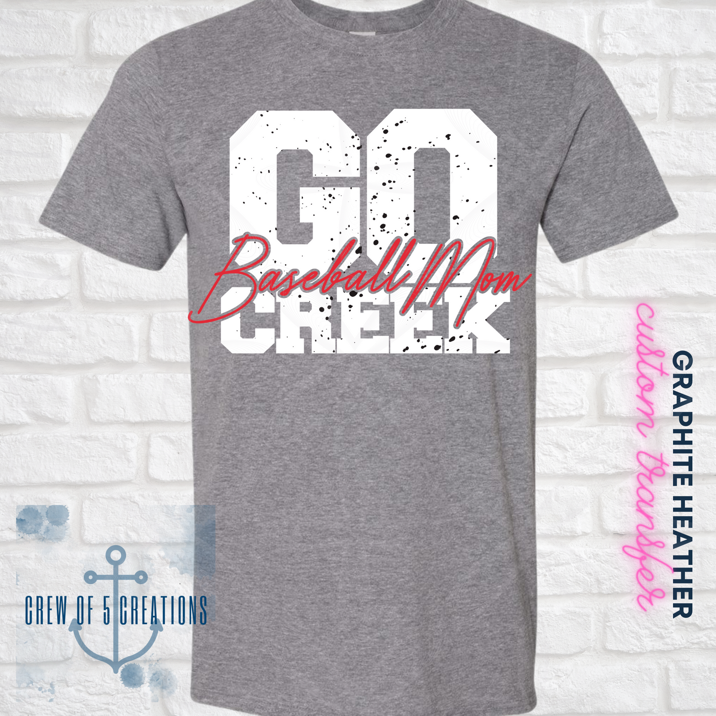 Go Creek Custom (Multiple Options, Schools, Sports & Clubs)