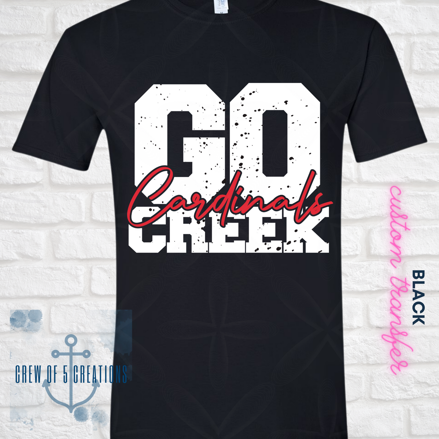 Go Creek Custom (Multiple Options, Schools, Sports & Clubs)
