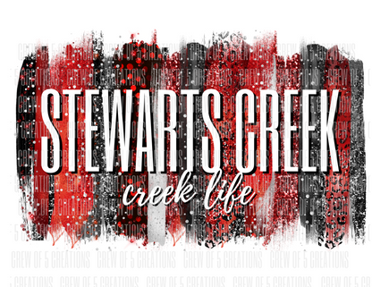 Stewarts Creek Custom Brushed Designs (Multiple Options)