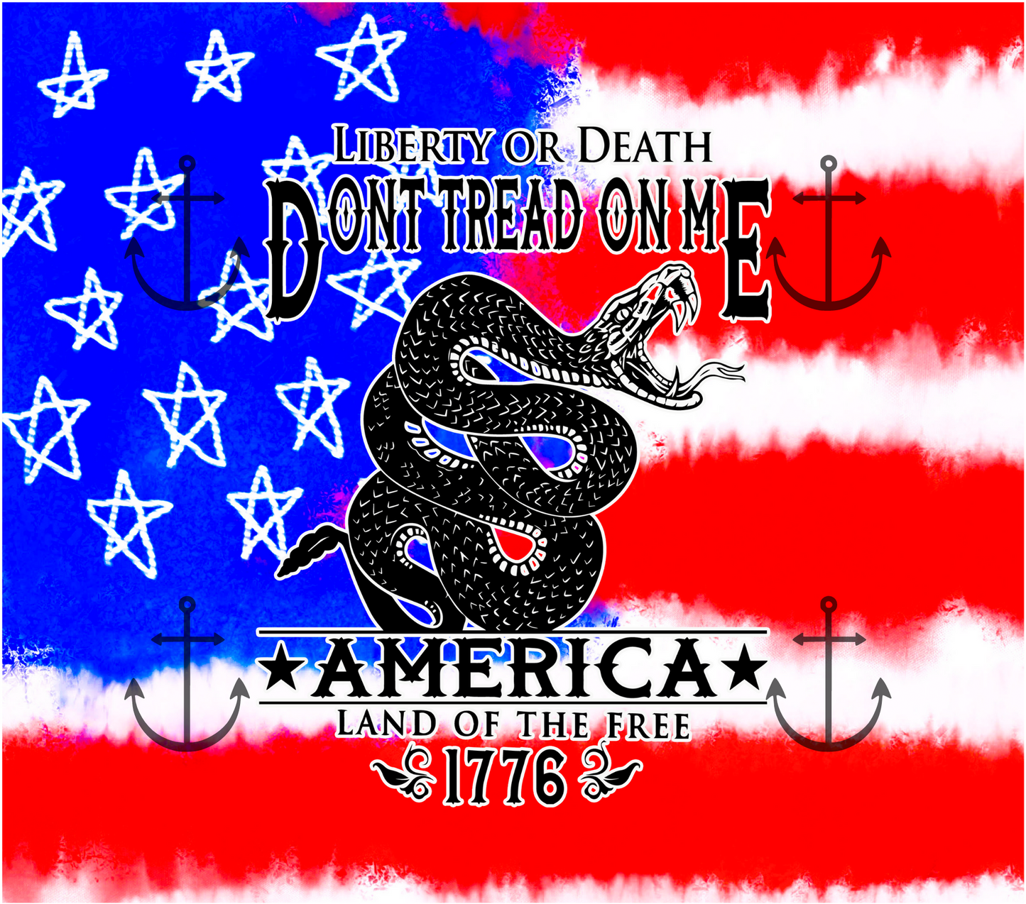 Don't Tread on Me 20 oz Tumbler (Multiple Design Options)