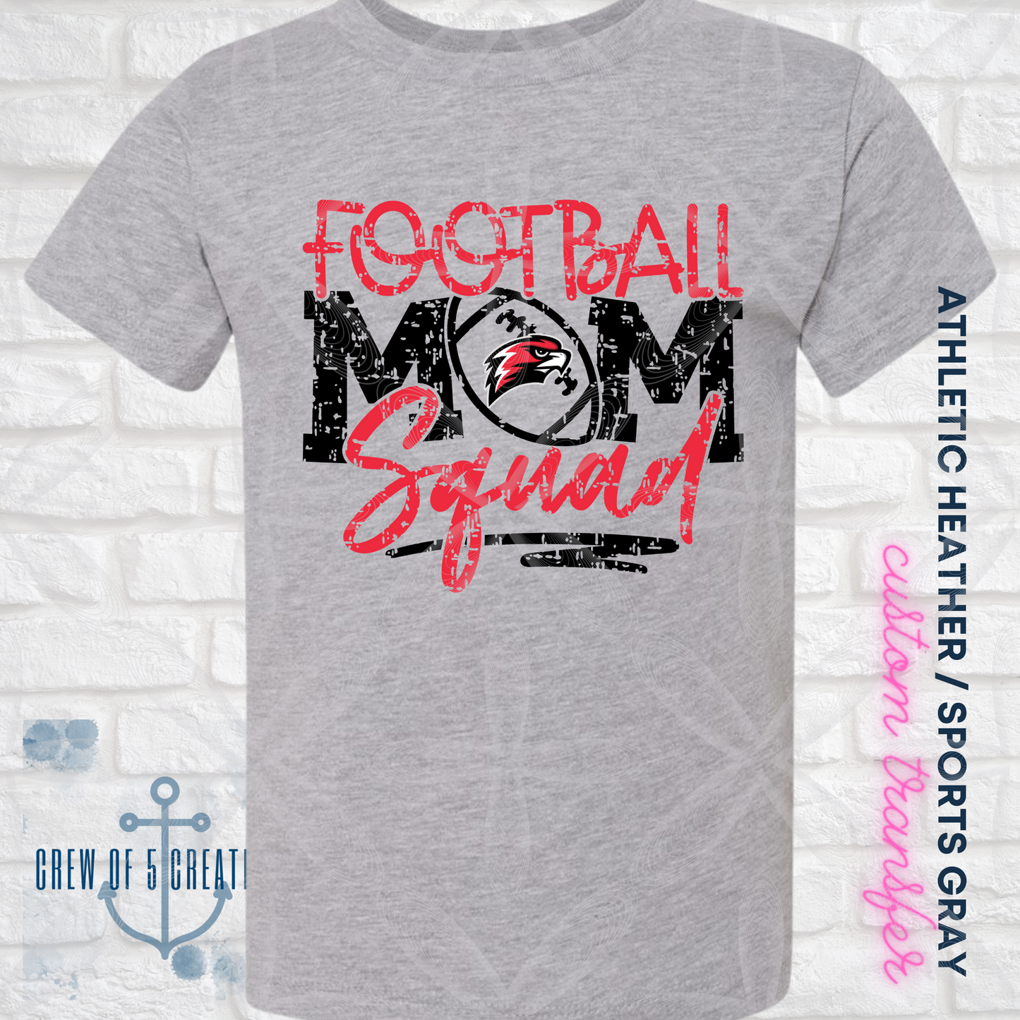 Football Mom Squad (2 Design Options)