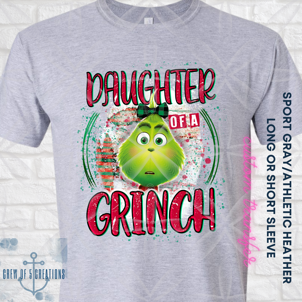 Green Family (Black, Gray, Green & Red Shirts Available)