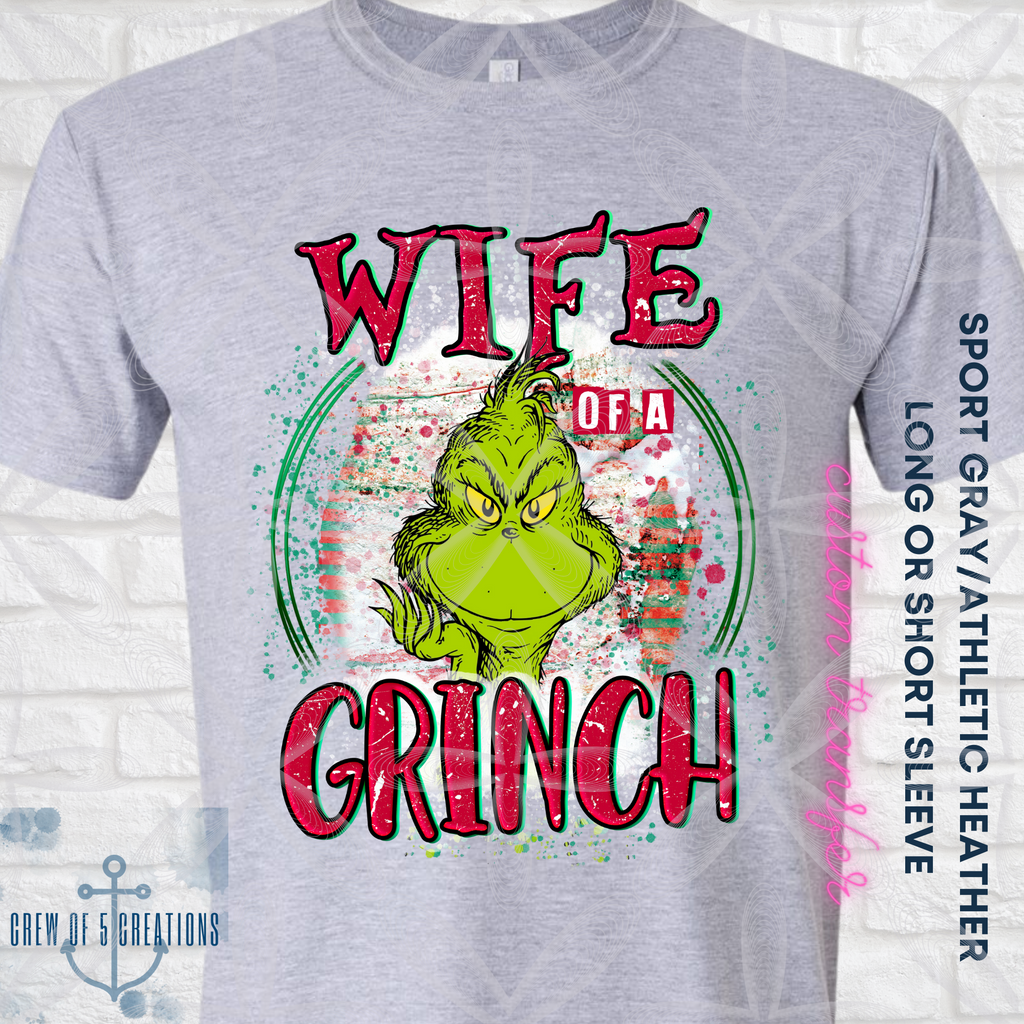 Green Family (Black, Gray, Green & Red Shirts Available)