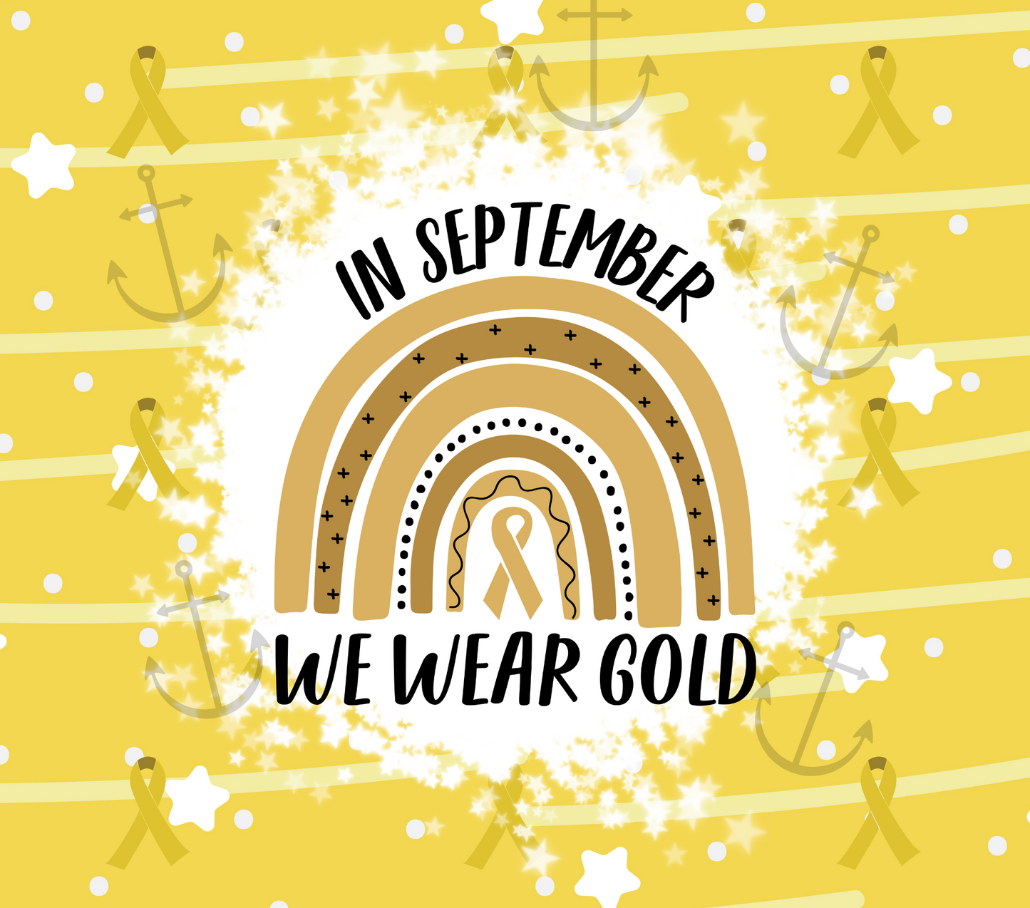 In September We Wear Gold 20 oz Tumbler