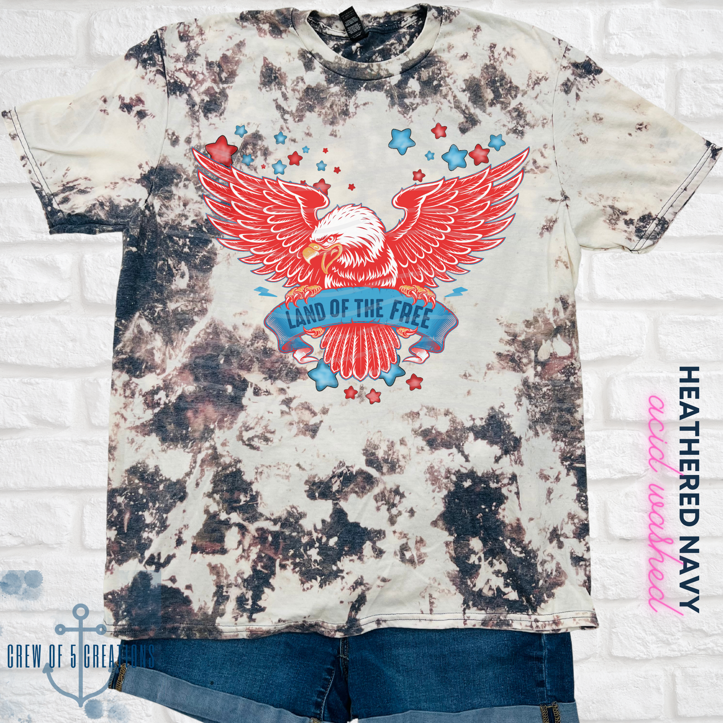 Land of the Free Custom Tee