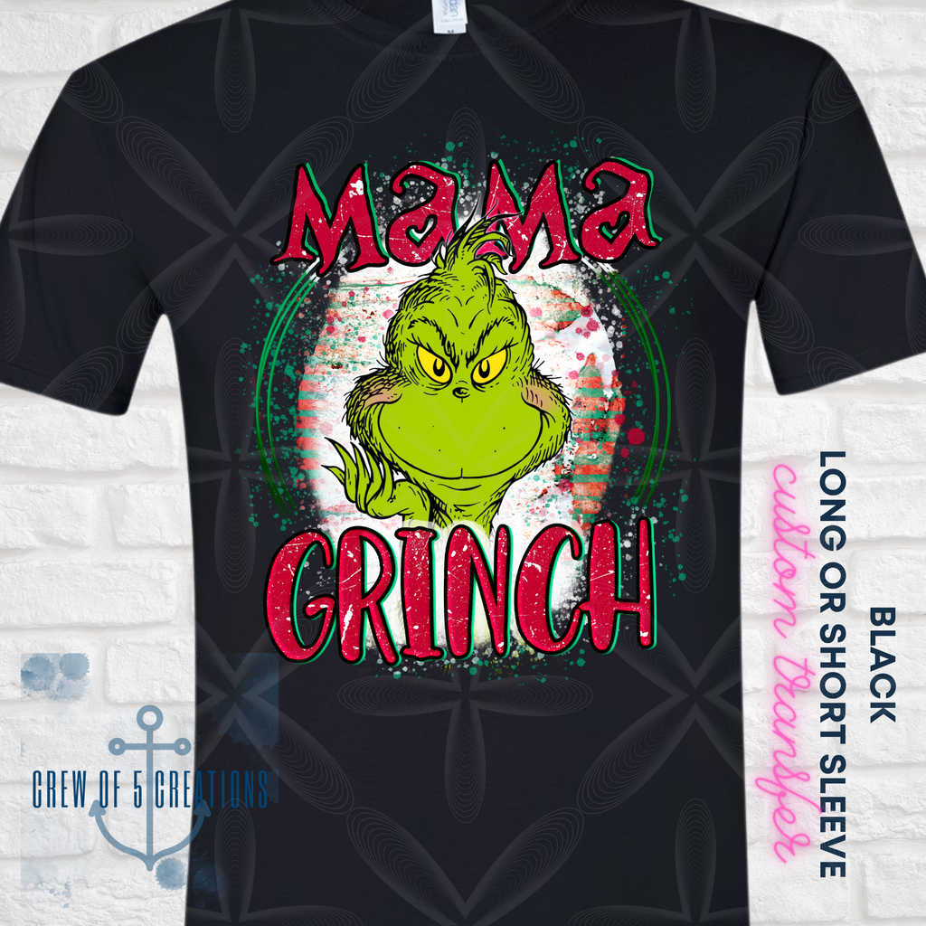 Green Family (Black, Gray, Green & Red Shirts Available)