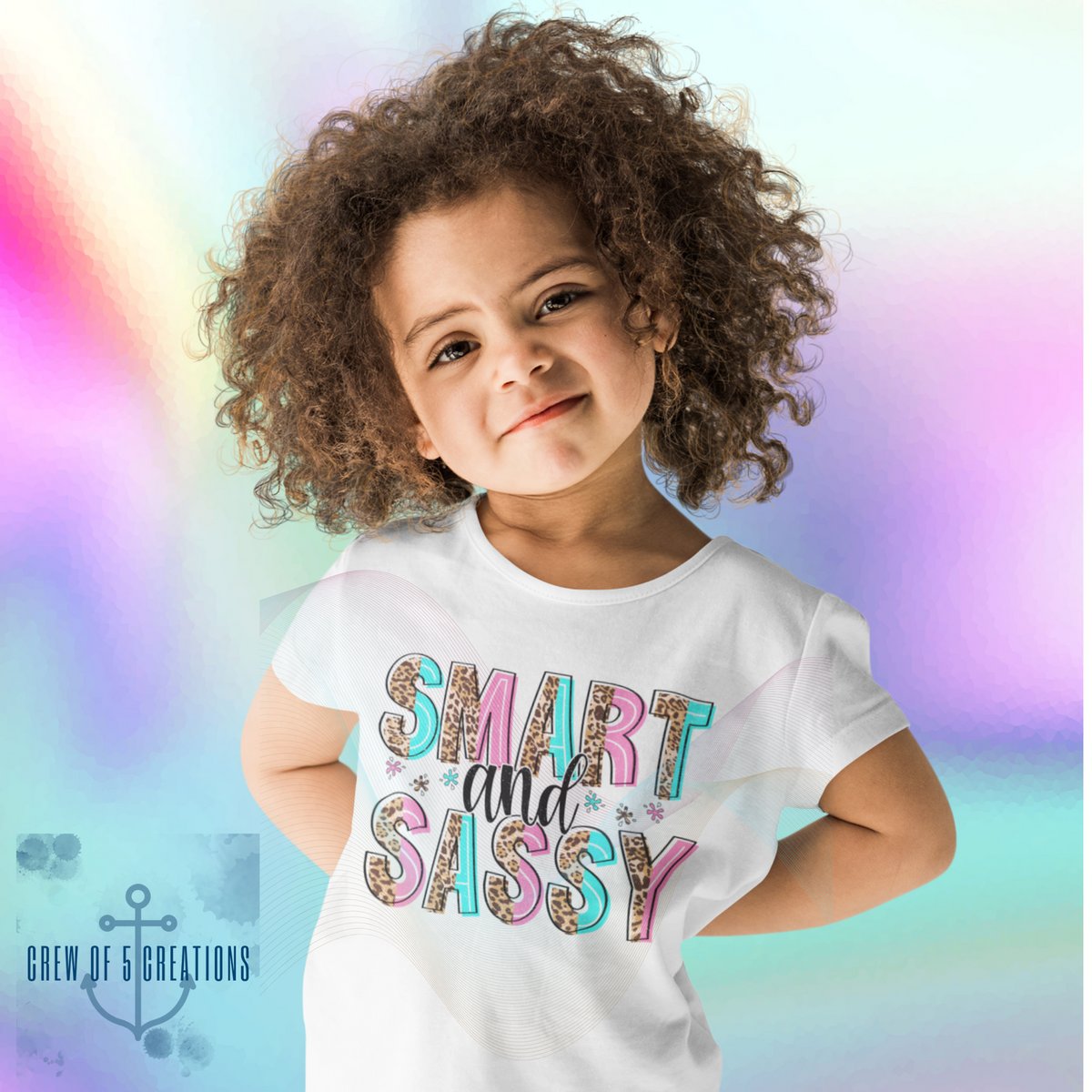 Smart & Sassy Custom Childrens Tee (Multiple Options)