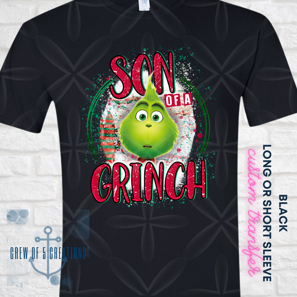 Green Family (Black, Gray, Green & Red Shirts Available)