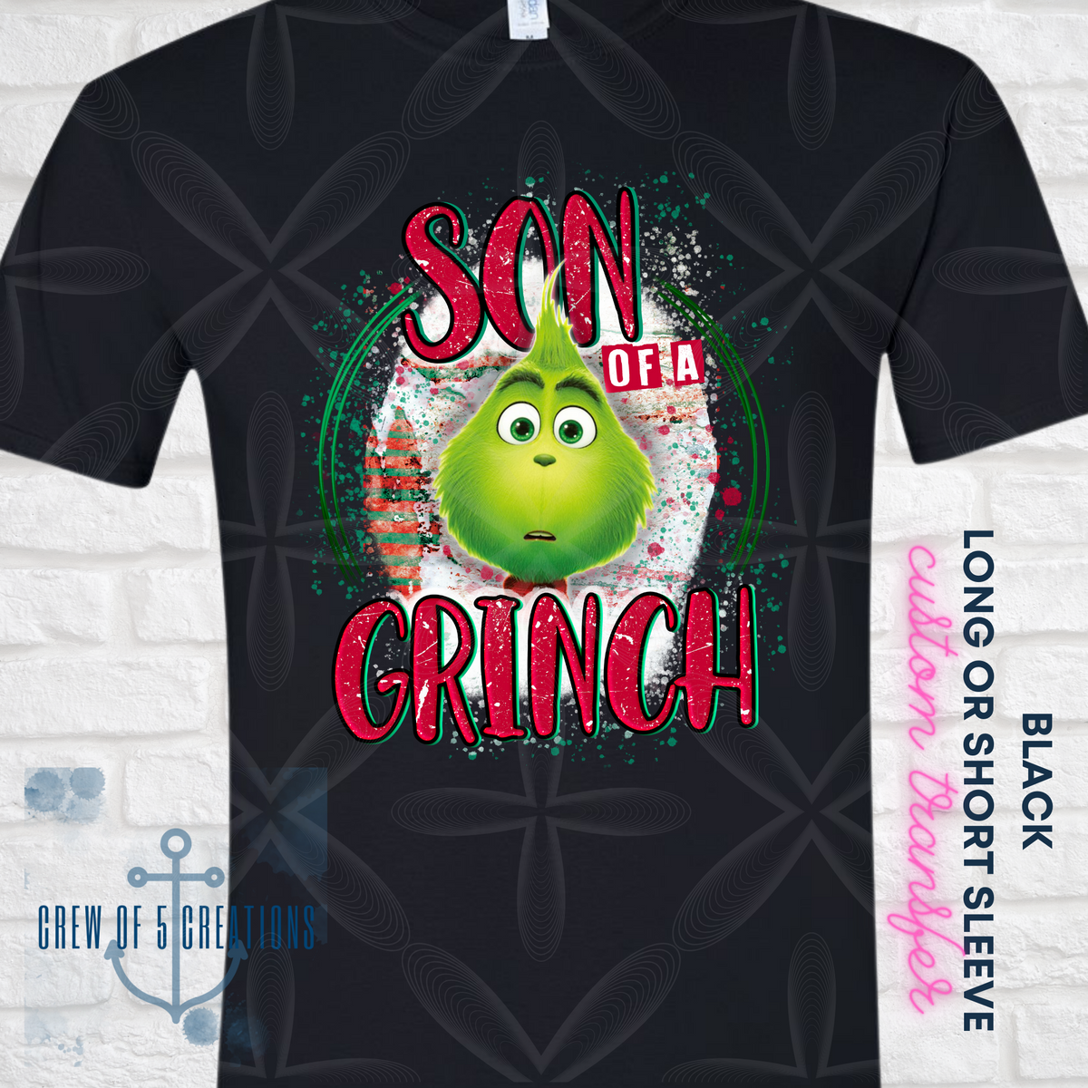 Green Family (Black, Gray, Green & Red Shirts Available)