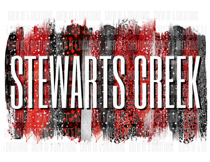 Stewarts Creek Custom Brushed Designs (Multiple Options)