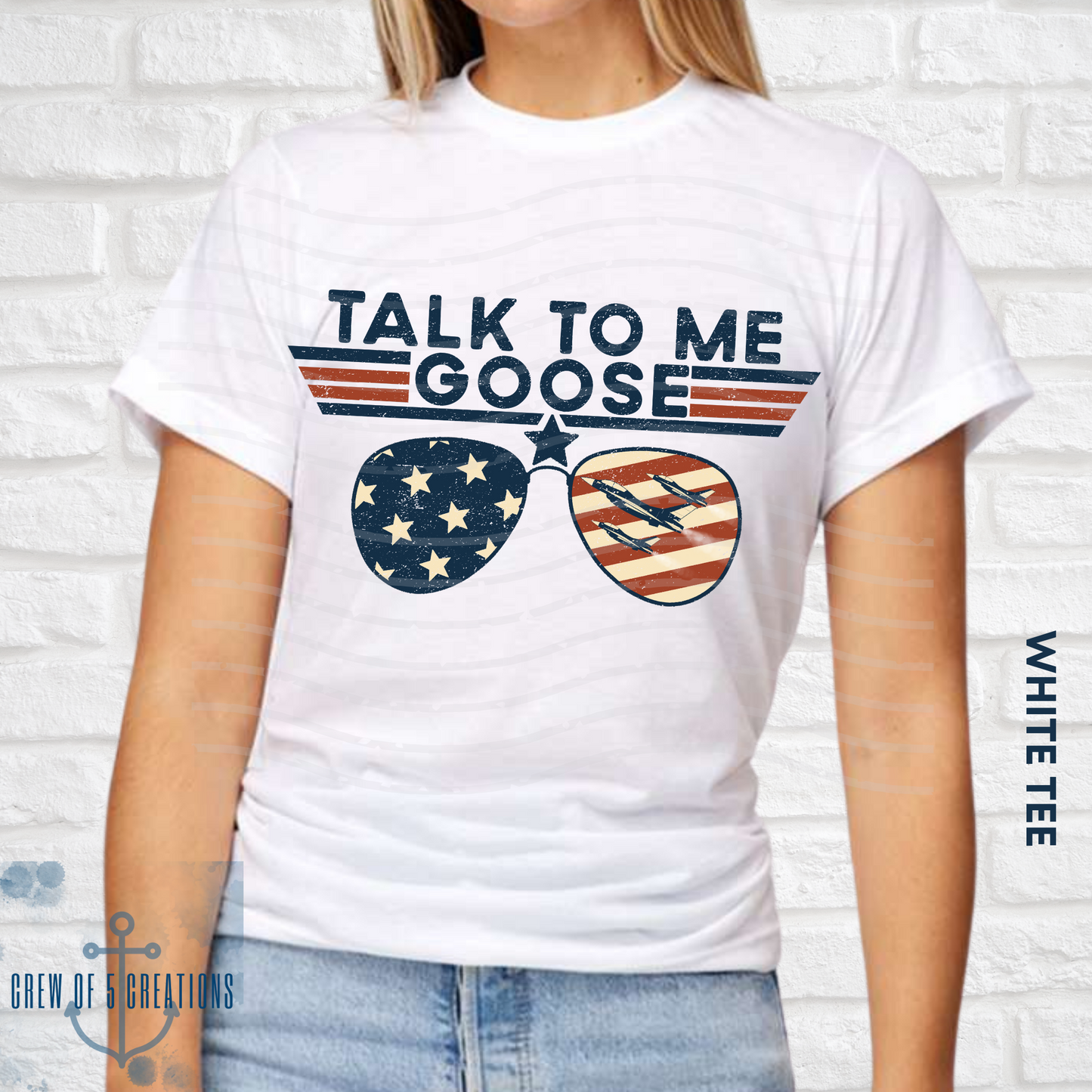 TG Talk To Me Goose Custom Tee