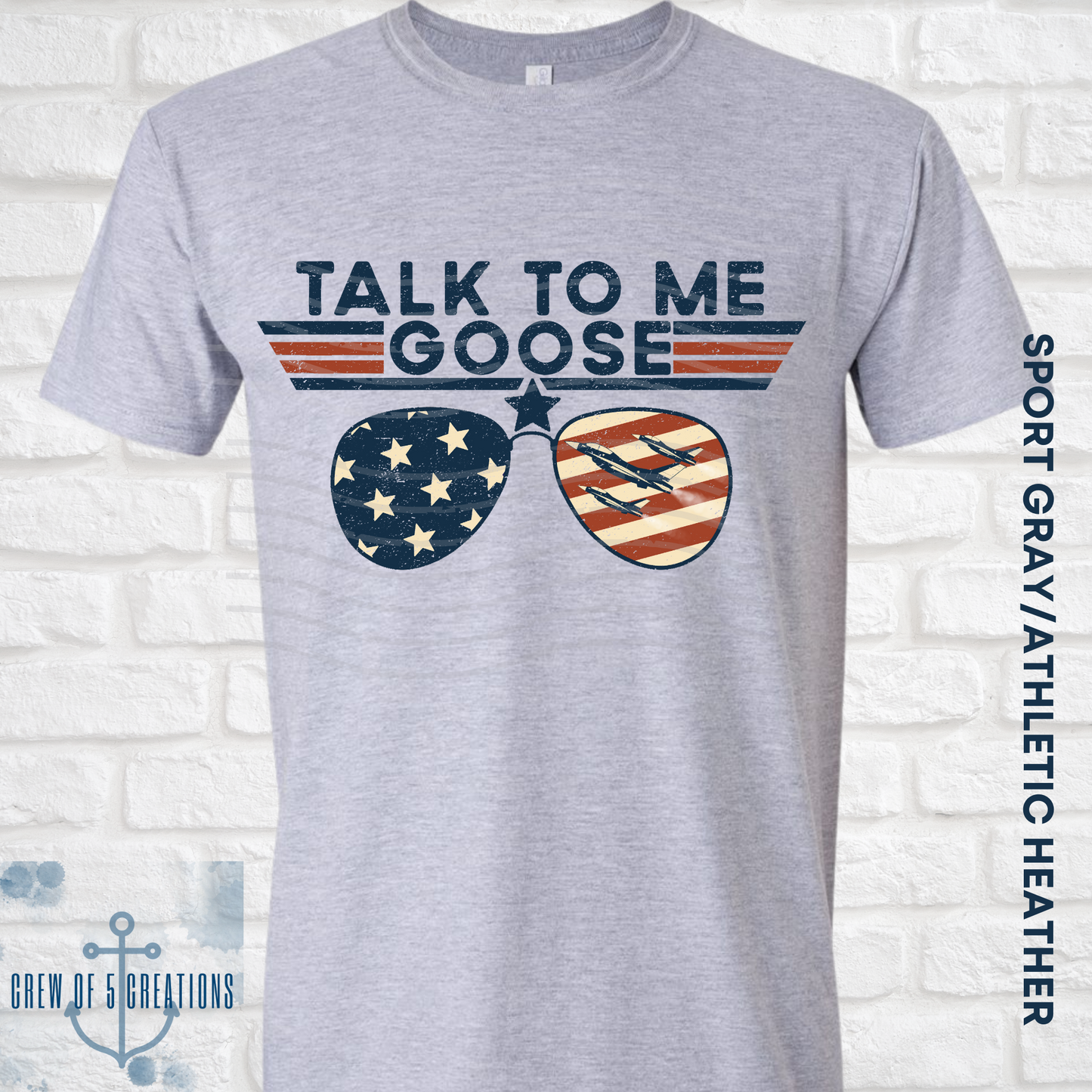 TG Talk To Me Goose Custom Tee