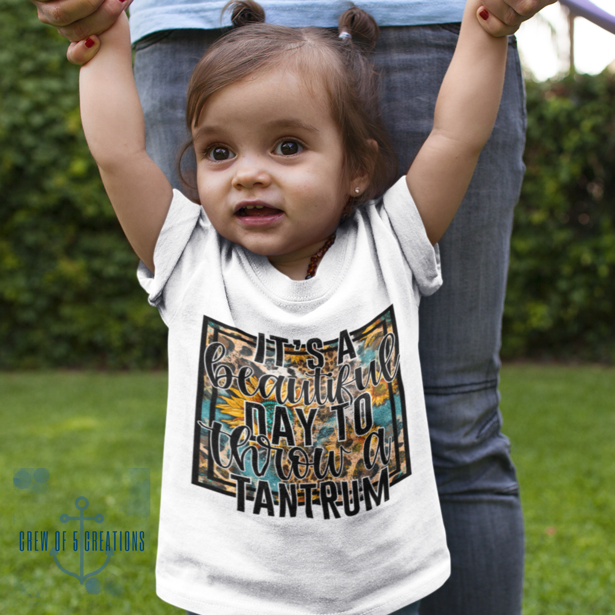 It's a Beautiful Day to Throw a Tantrum Custom Childrens Tee (Multiple Options)