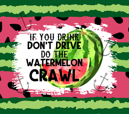 Watermelon Crawl 20 oz Tumbler