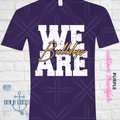 We Are Bulldogs Youth & Adult Custom Tees, Sweatshirt Crews & Hoodies