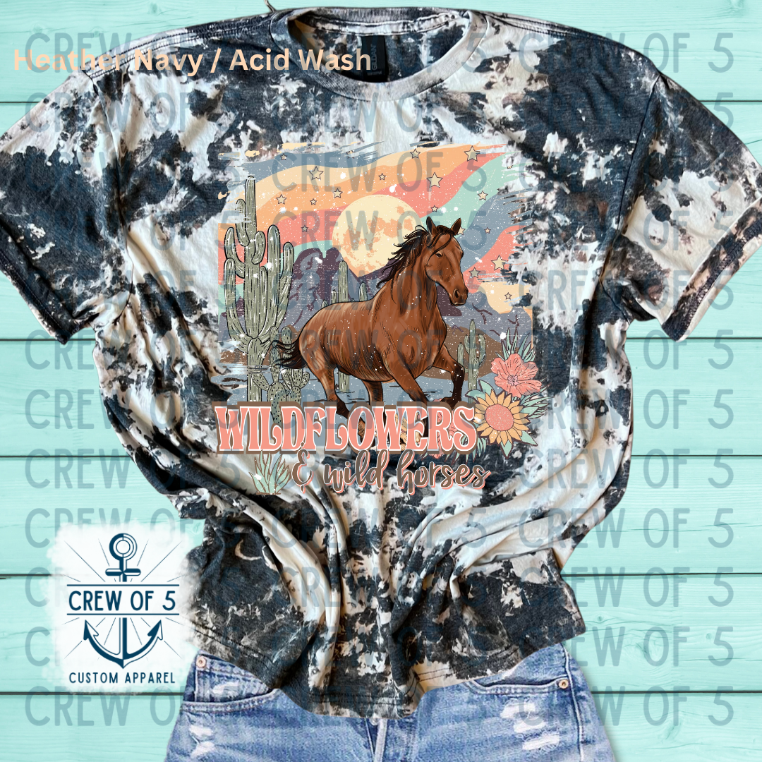 Wildflowers & Wild Horses