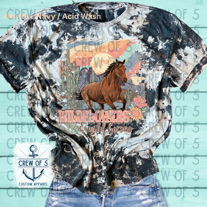 Wildflowers & Wild Horses