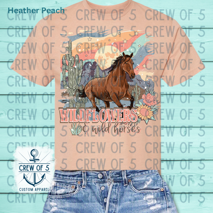 Wildflowers & Wild Horses