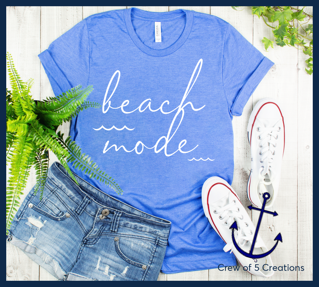 Beach Mode Adult Shirts