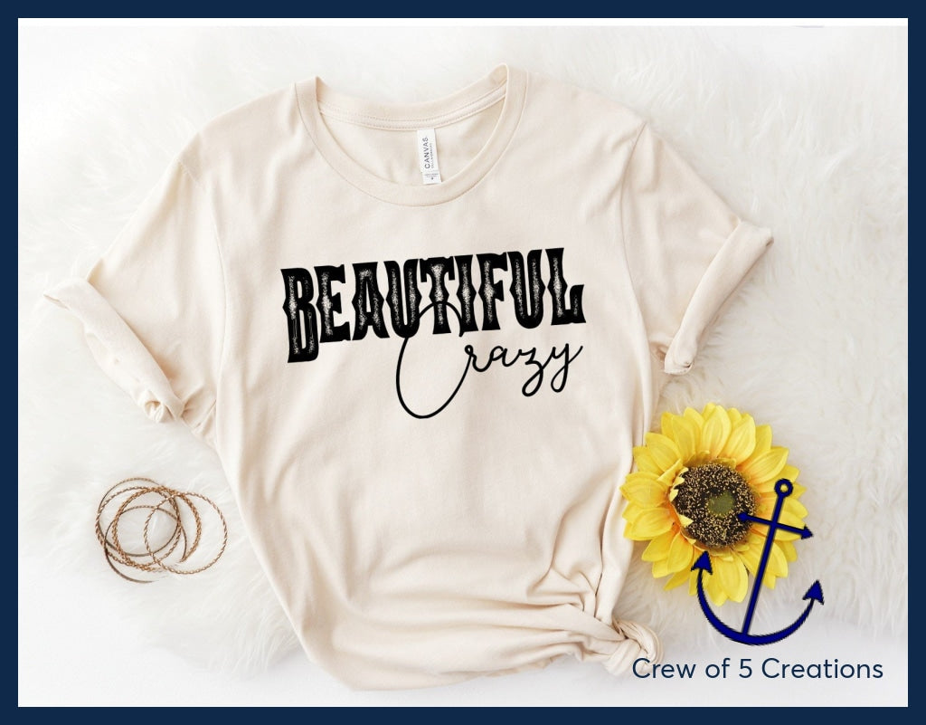 Beautiful Crazy Adult Shirts