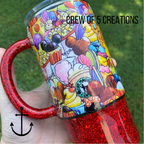 The House of the Mouse Snacks 16 oz Custom Travel Mug + Matching Pen