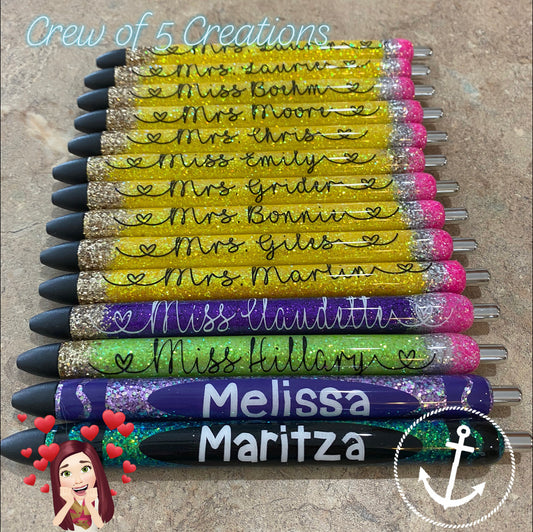 Custom Crayon Pens