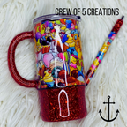 The House of the Mouse Snacks 16 oz Custom Travel Mug + Matching Pen