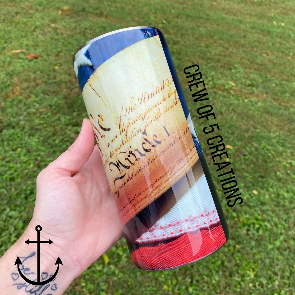 We The People Custom 20 oz Fatty Tumbler