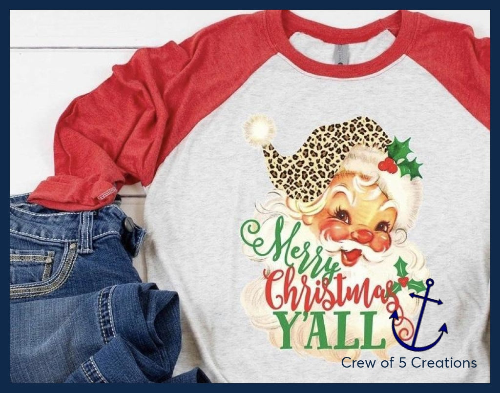 Merry Christmas Yall Adult Shirts