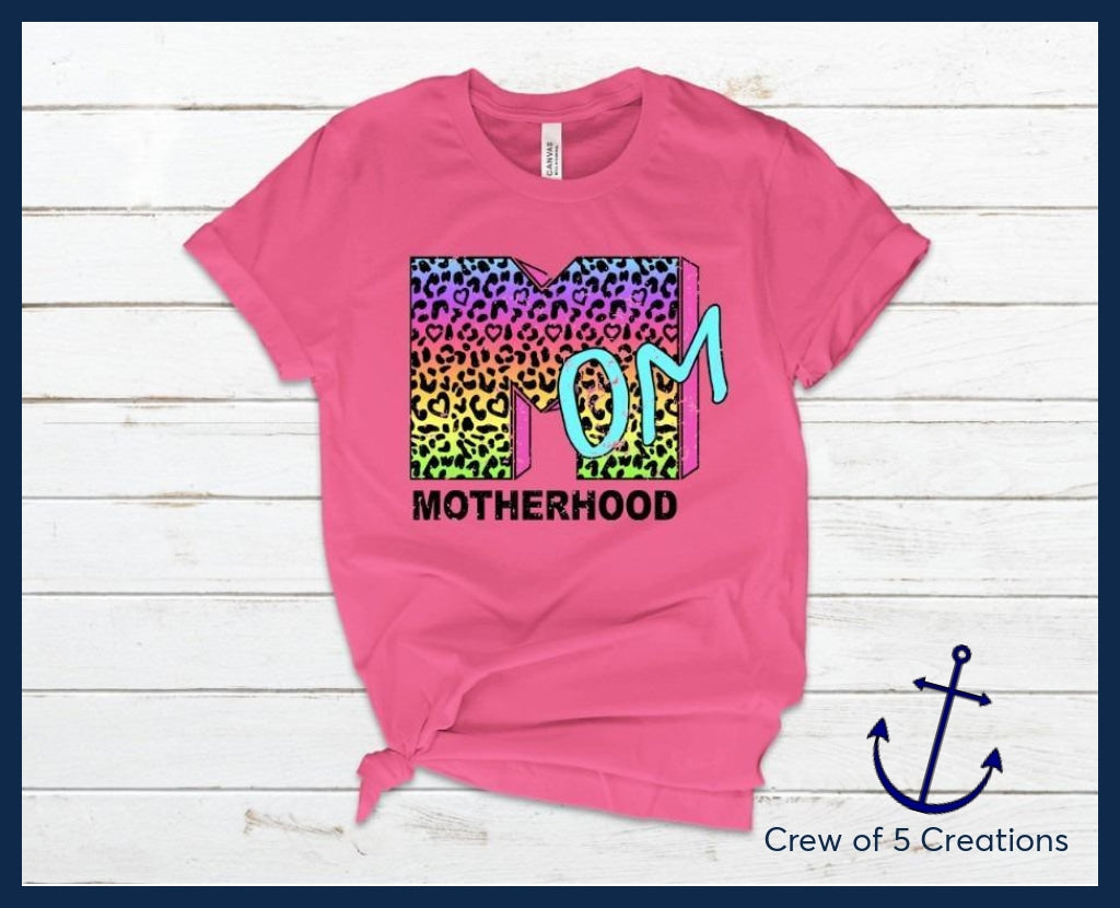Motherhood Mom - Lisa Frank Inspired Adult Shirts
