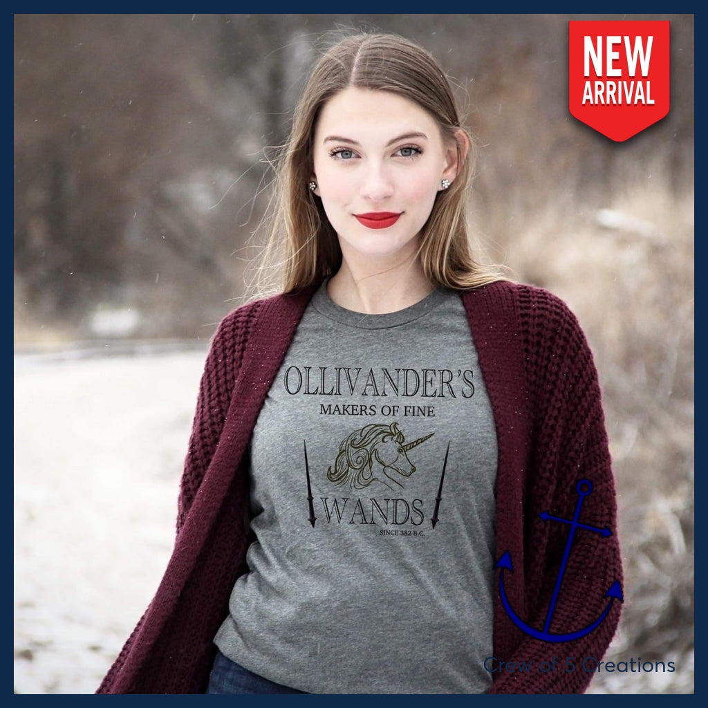 Ollivanders Maker Of Fine Wands Adult Shirts